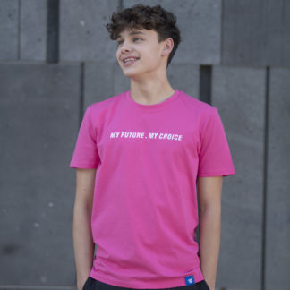 MY FUTURE. MY CHOICE. Classic Shirt. Pink Punch