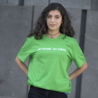 MY FUTURE. MY CHOICE. Classic Shirt. Fresh Green