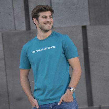 MY FUTURE. MY CHOICE. Classic Shirt. Ocean Depth - Image 2
